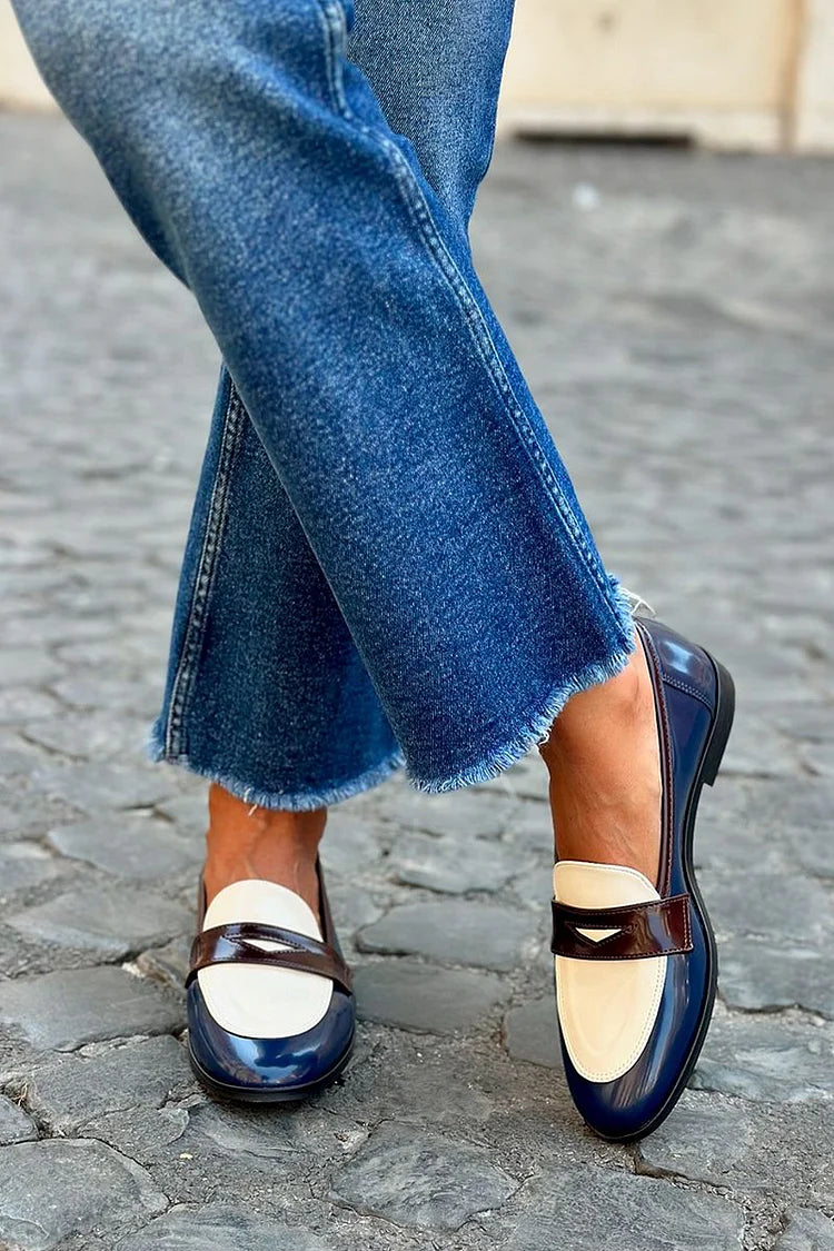 Zaeviya | Elegant Two-Tone Loafer main image 1